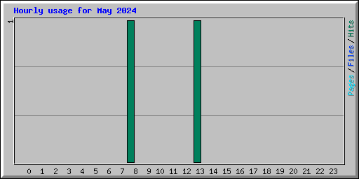 Hourly usage for May 2024